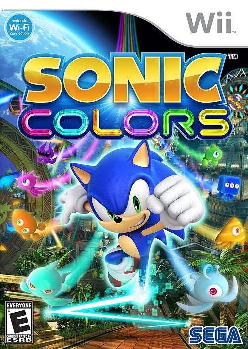 Sega Sonic Colours Refurbished Nintendo Wii Game